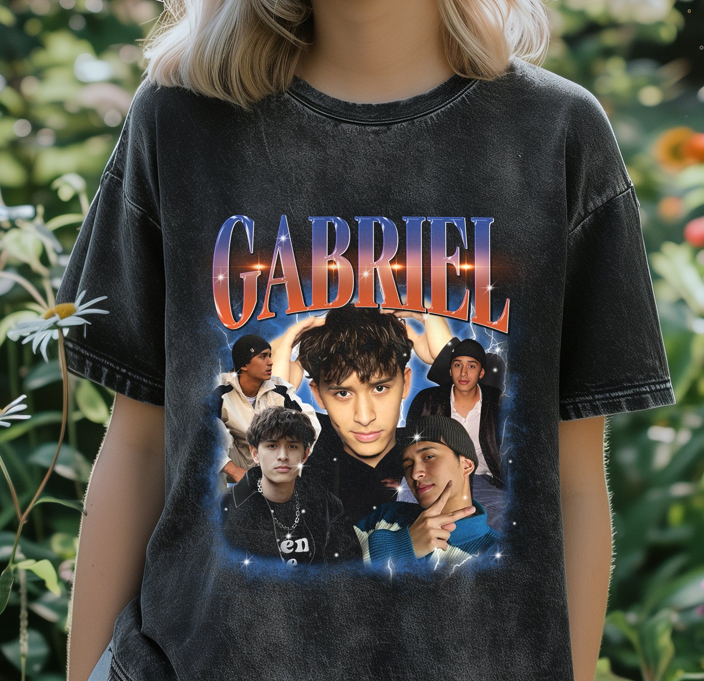 美式復古男友Tee Hoodie 衛衣 人物頭像 寵物照片 來圖客製