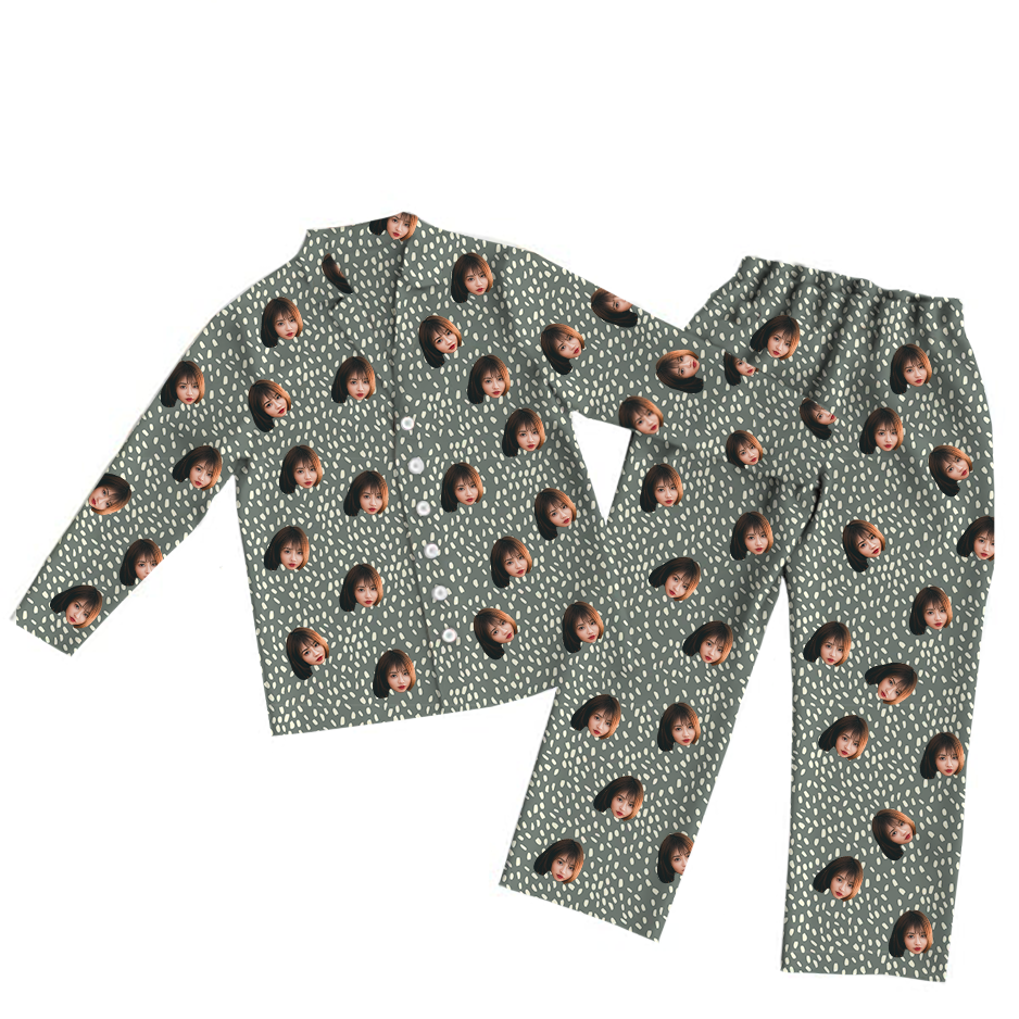 Custom Face Mash Pajamas