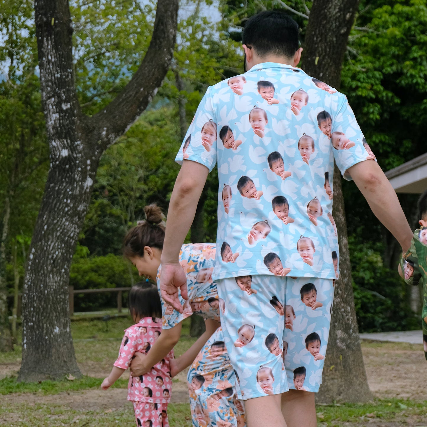 藍天白鳥款客製睡衣