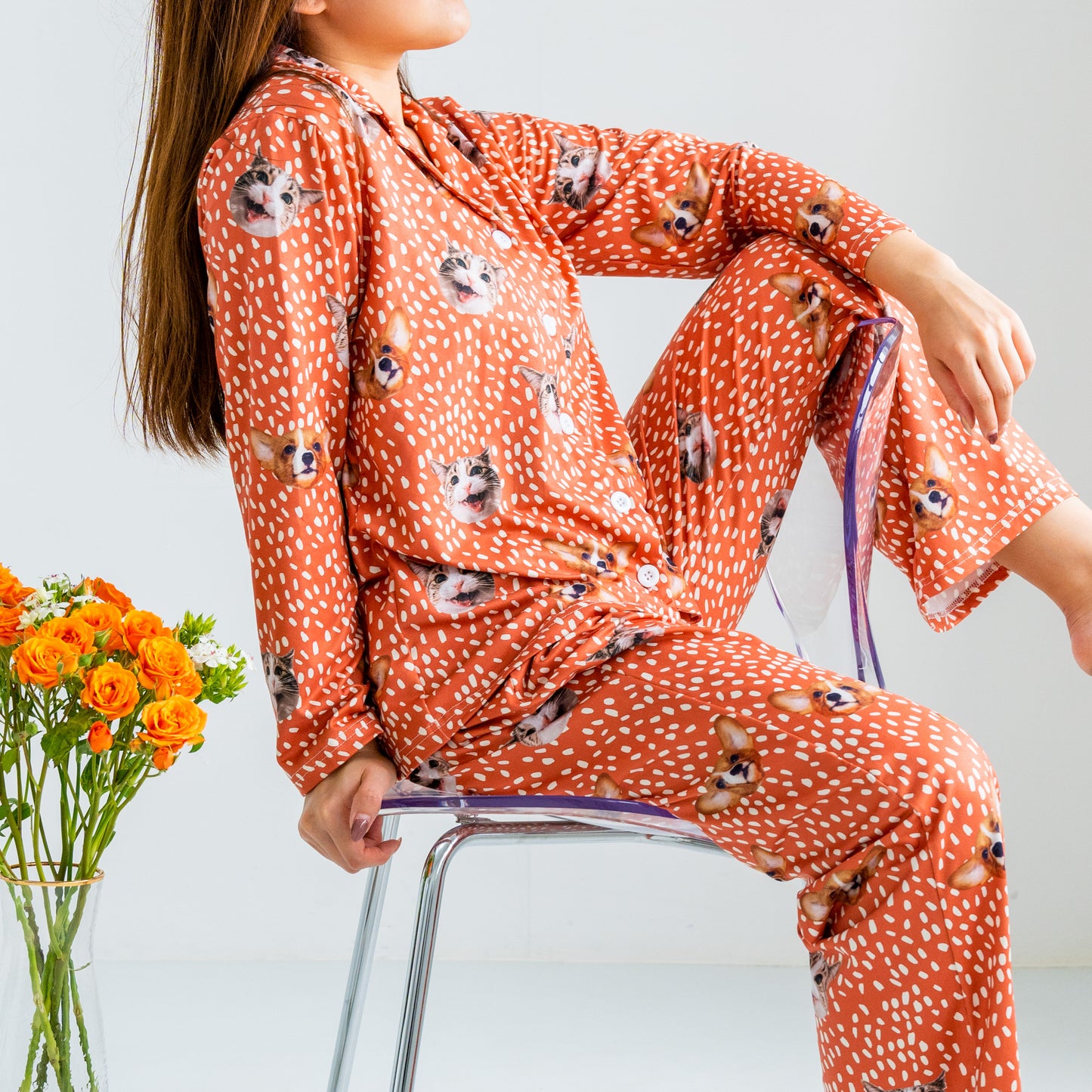 Custom Face Mash Pajamas