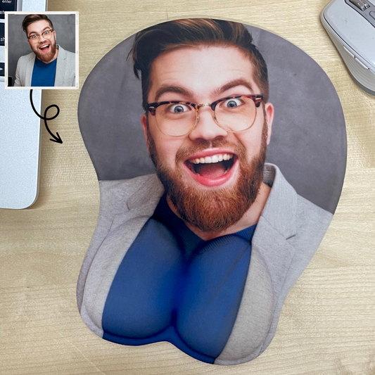 Customized avatar wrist mouse pad