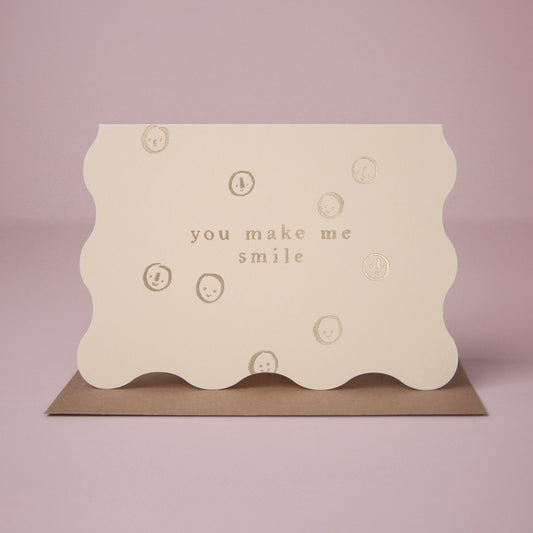 因為你我很快樂 Make Me Smile Card