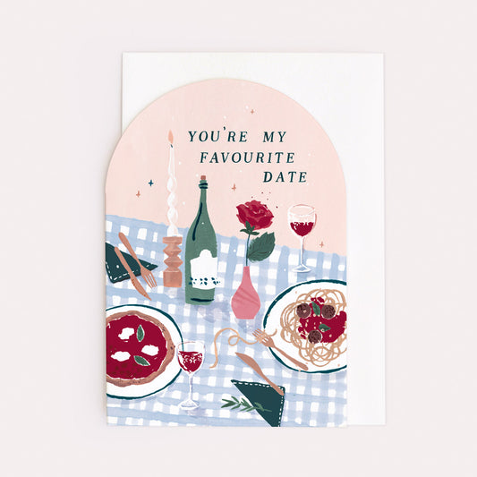 那次約會一眨眼就6小時 Favourite Date Card