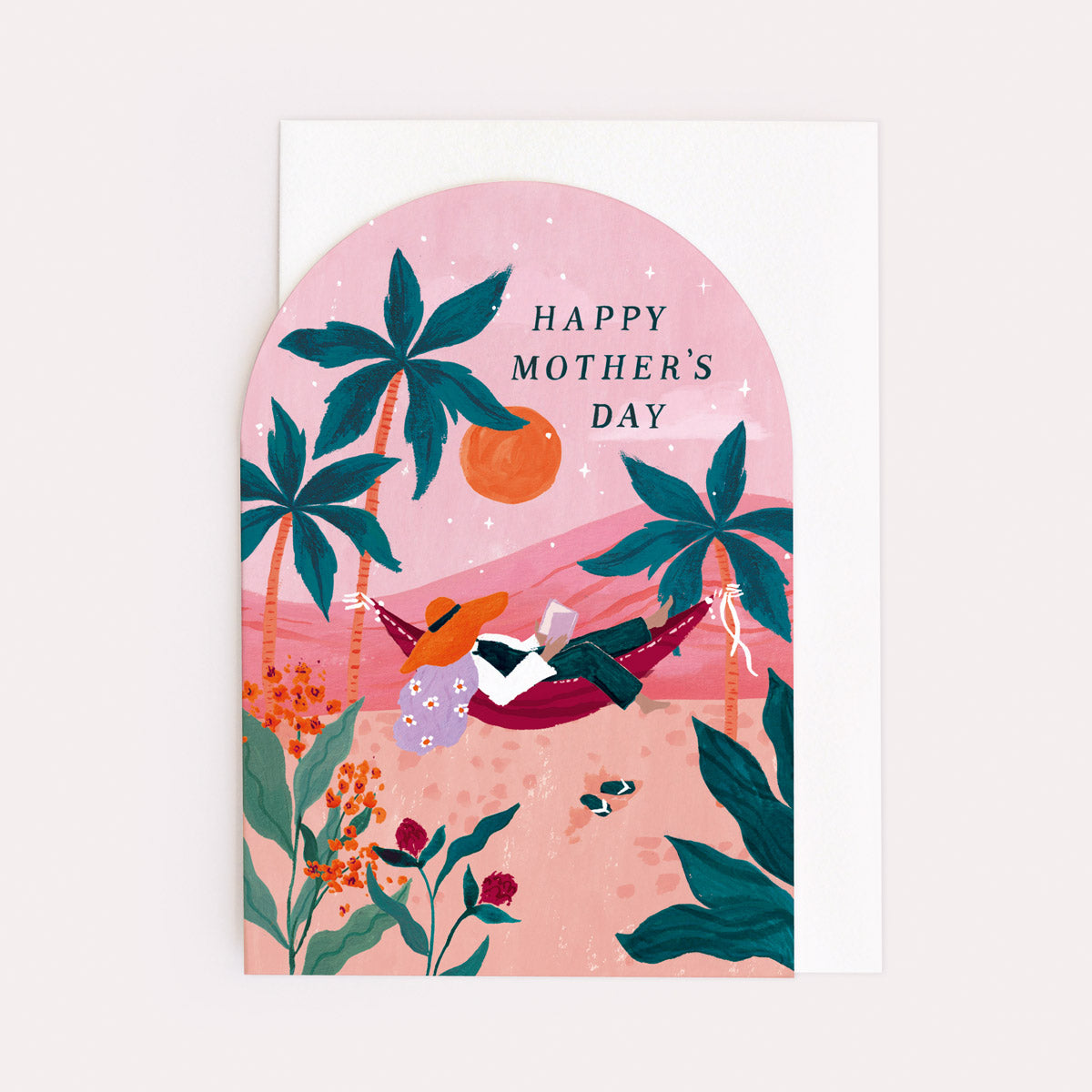 媽媽開心我就放心 Mother's Day Sunset Card