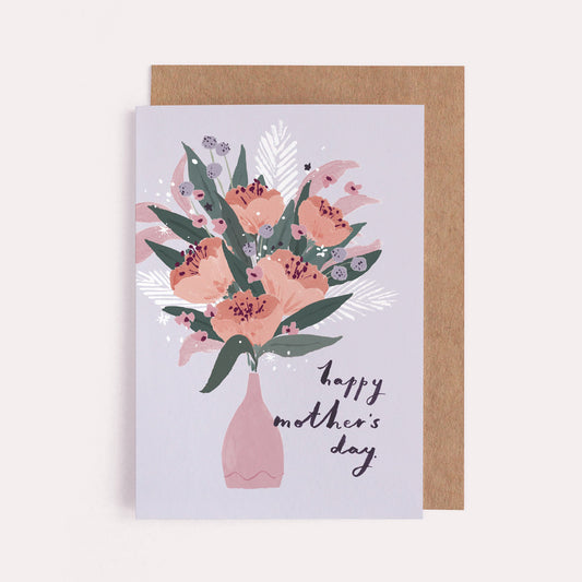 媽媽收到會好開心的咭 Mother's Day Flowers Card