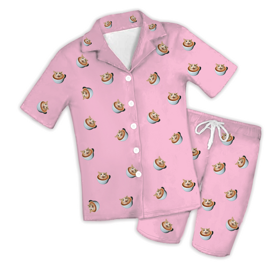 Custom Single Color Face Pajamas