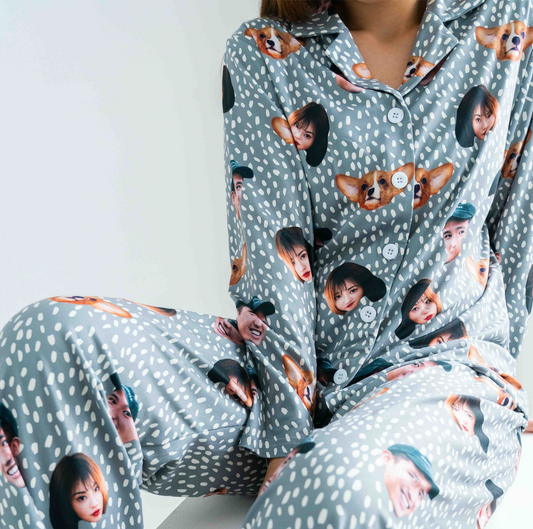 Custom Face Mash Pajamas