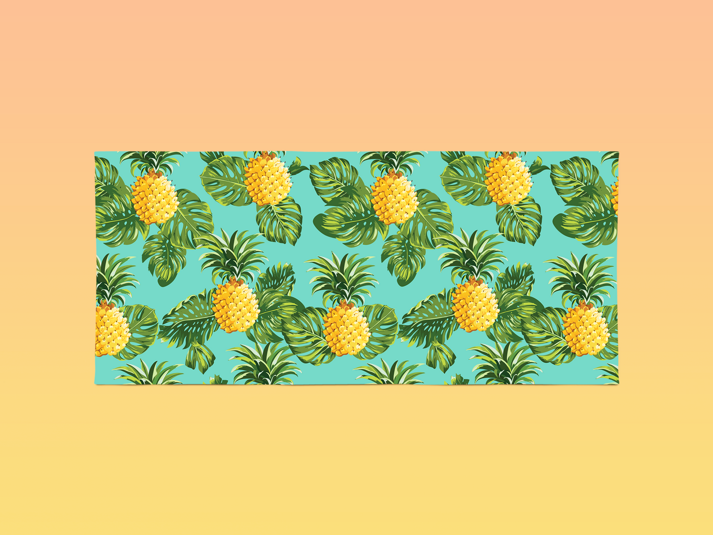 Summer Pineapple towels